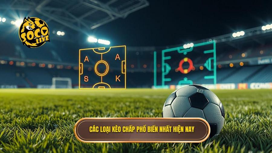 Kèo chấp là gì? Hướng dẫn cách đọc kèo chấp bóng đá chuẩn SOCOLIVE 3 3. Các loại kèo chấp phổ biến nhất hiện nay