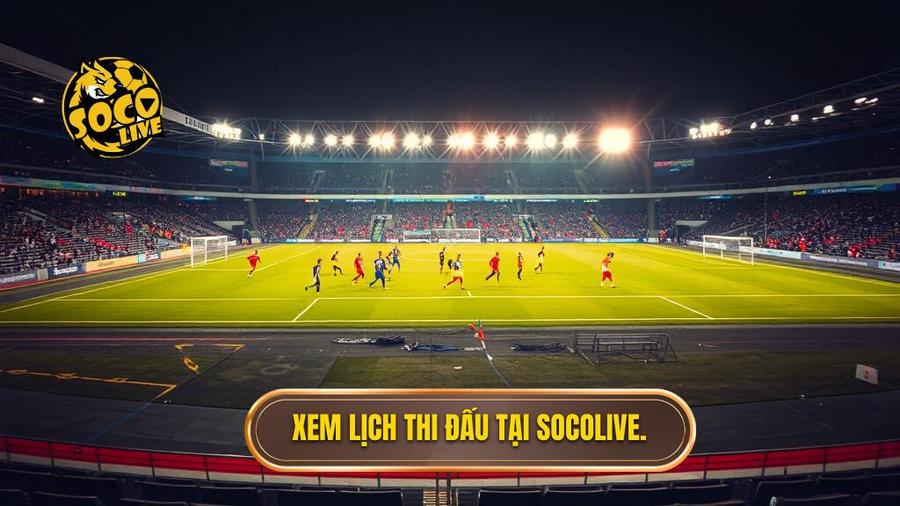 Socolive xem lịch thi đấu bóng đá trực tuyến: Cập nhật nhanh, chính xác và chuyên sâu 3 Xem lịch thi đấu tại Socolive.