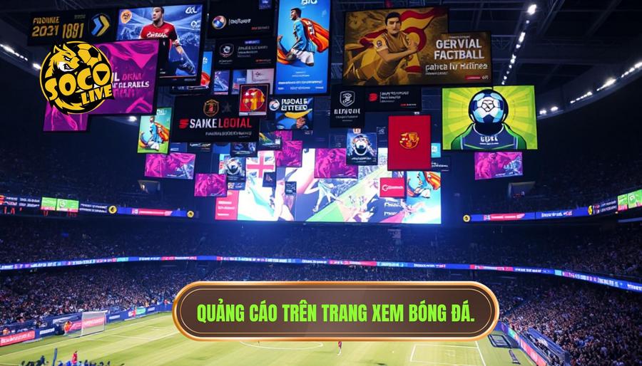Xem Socolive không quảng cáo có được không? Trải nghiệm bóng đá đỉnh cao 1 Thực trạng quảng cáo trên các nền tảng xem bóng đá trực tuyến
