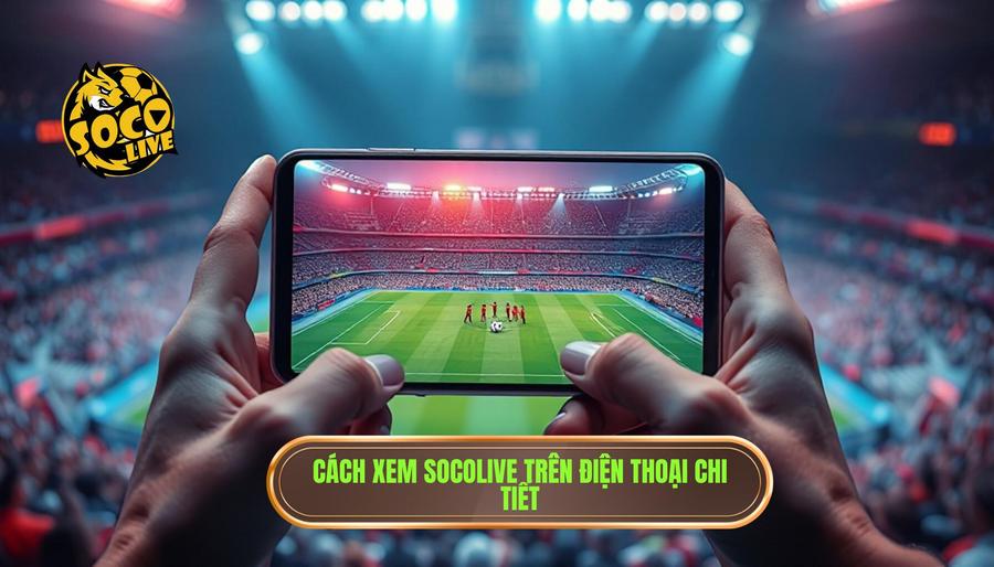 Cách xem Socolive trên điện thoại đơn giản và trải nghiệm bóng đá đỉnh cao 2 Hướng dẫn chi tiết cách xem Socolive trên điện thoại đơn giản nhất