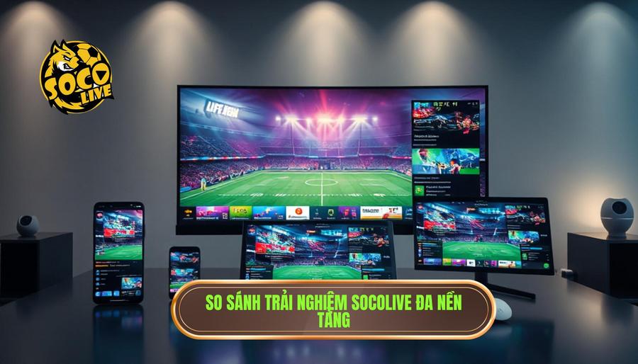 Cách xem Socolive trên điện thoại đơn giản và trải nghiệm bóng đá đỉnh cao 3 Bảng so sánh trải nghiệm Socolive trên các nền tảng